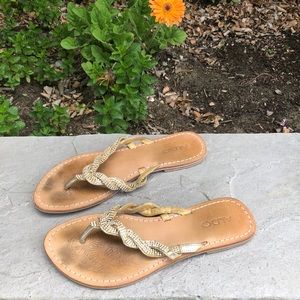 Aldo Rhinestone Sandal